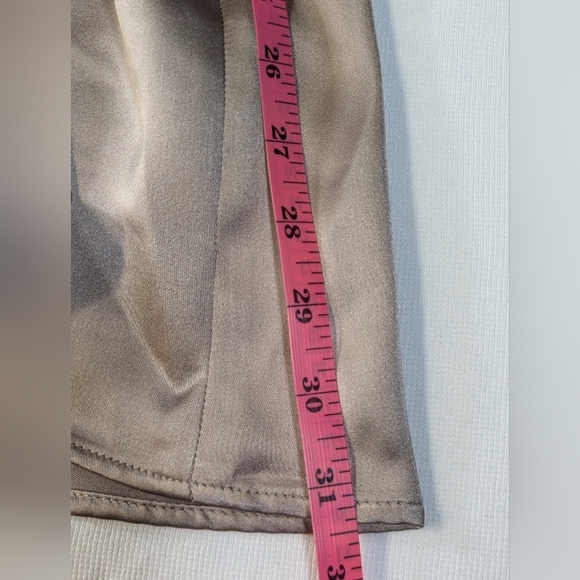 NWT!!! Zara Elegant A-Line Satin Effect Midi Skirt - Champagne Size Small - Picture 13 of 13